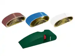 Lidl PARKSIDE Bandschuurpapierset of handschuurmachine voor bandschuurpapier aanbieding