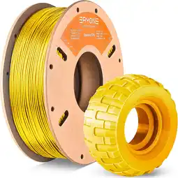 Amazon ERYONE TPU-filament 1,75 mm, voor 3D-printer, 0,5 kg, 1 spoel, +/-0,05 mm, 95 A, geel aanbieding