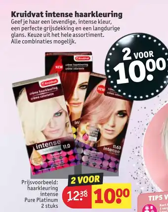 Kruidvat Kruidvat intense haarkleuring aanbieding