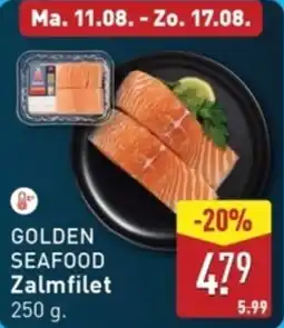 ALDI Golden Seafood Zalmfilet aanbieding