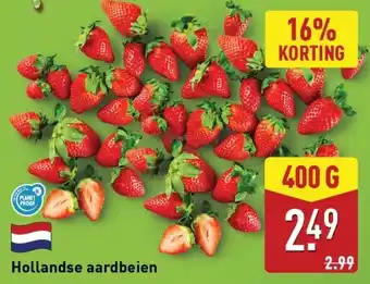 ALDI Aardbeien aanbieding