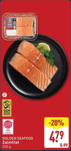 ALDI Golden Seafood Zalmfilet aanbieding