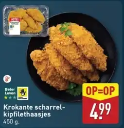 ALDI Krokante scharrel kipfilethaasjes aanbieding
