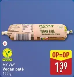 ALDI My Vay Vegan Paté aanbieding