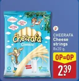 ALDI Cheerafa cheese strings aanbieding