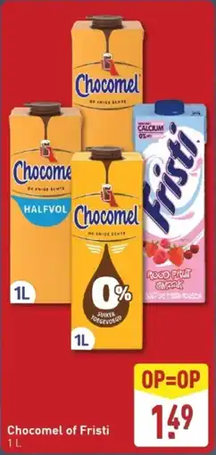 ALDI Chocomel of Fristi aanbieding