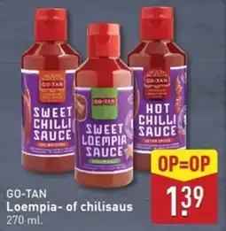 ALDI Go-Tan Loempia- of chilisaus aanbieding