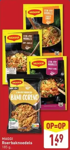 ALDI Maggi Roerbaknoedels aanbieding