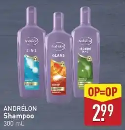 ALDI Andrélon Shampoo aanbieding