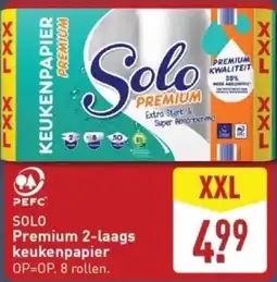ALDI Solo Premium 2-laags keukenpapier aanbieding
