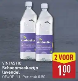 ALDI Vintastic Schoonmaakazijn lavendel aanbieding