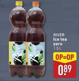 ALDI River Ice tea zero aanbieding
