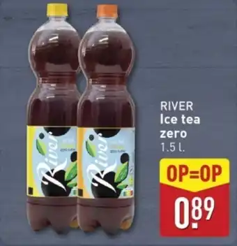 ALDI River Ice tea zero aanbieding