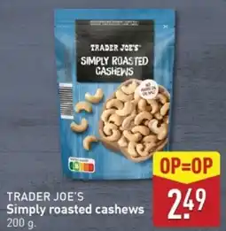 ALDI Trader Joe's Simply roasted cashews aanbieding