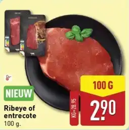 ALDI Ribeye of entrecote aanbieding