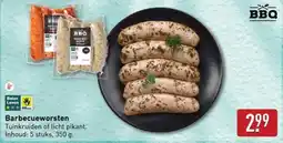 ALDI Barbecueworsten aanbieding