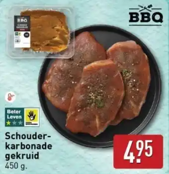 ALDI Schouderkarbonade Gekruid aanbieding