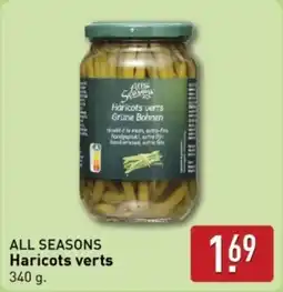 ALDI All Seasons Haricots Verts aanbieding