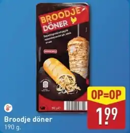ALDI Broodje döner aanbieding