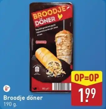 ALDI Broodje döner aanbieding