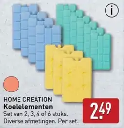 ALDI Home Creation Koelelementen aanbieding