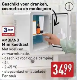 ALDI Ambiano Mini Koelkast aanbieding