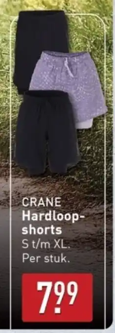 ALDI Crane Hardloopshorts aanbieding