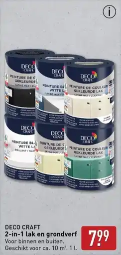 ALDI Deco craft 2-in-1 Lak en Grondverf aanbieding