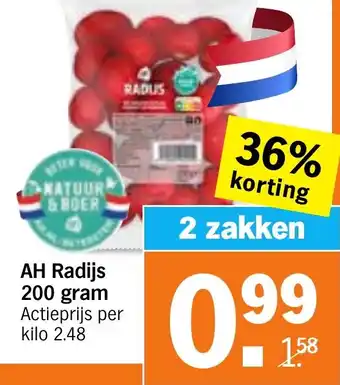 Albert Heijn AH Radijs aanbieding
