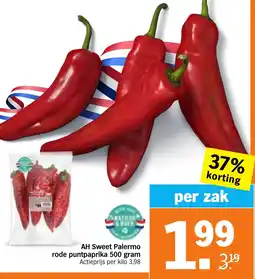 Albert Heijn AH Sweet Palermo rode puntpaprika aanbieding