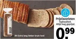Albert Heijn AH Extra lang lekker bruin heel aanbieding