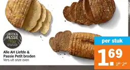 Albert Heijn Alle AH Liefde & Passie Petit broden aanbieding
