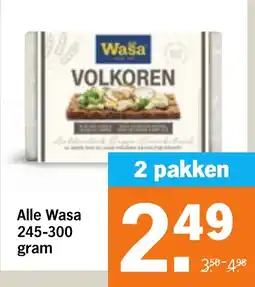 Albert Heijn Alle Wasa aanbieding