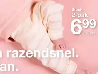 Zeeman Broek aanbieding