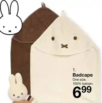 Zeeman Badcape aanbieding