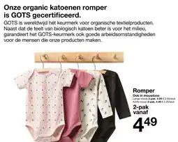 Zeeman Romper aanbieding