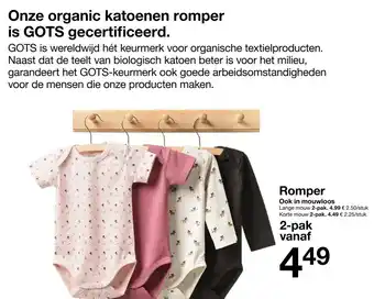 Zeeman Romper aanbieding