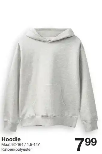 Zeeman Hoodie aanbieding
