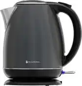 Bol.com KitchenBrothers Waterkoker - Elektrisch - 17L - Met Kalkfilter - Titanium Grijs/RVS aanbieding