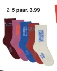 Zeeman Sokken aanbieding