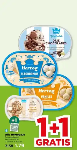 PLUS Alle Hertog IJs aanbieding