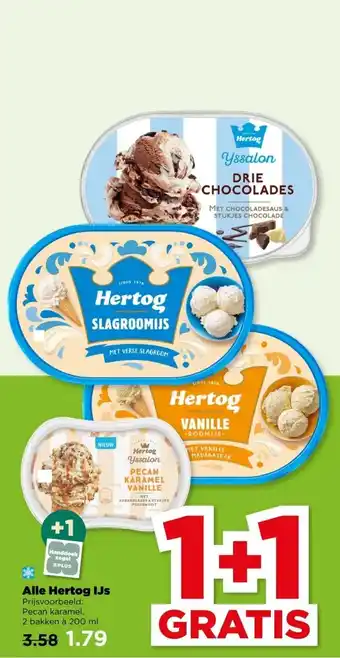 PLUS Alle Hertog IJs aanbieding