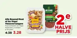 PLUS Alle Beyond Meat of Go Vega! Vleesvervangers aanbieding