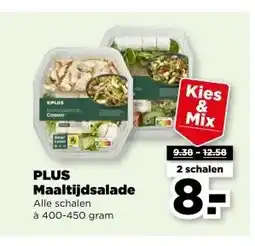 PLUS PLUS Maaltijdsalade aanbieding