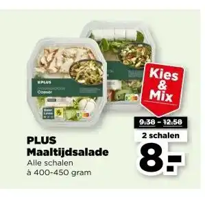 PLUS PLUS Maaltijdsalade aanbieding