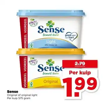 PLUS Sense aanbieding