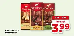 PLUS Alle Côte d'Or Bonbonbloc aanbieding