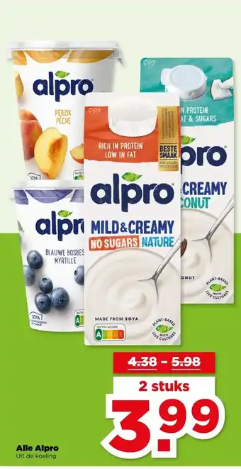 PLUS Alle Alpro aanbieding