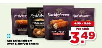 PLUS Alle Kwekkeboom Oven & airfryer snacks aanbieding
