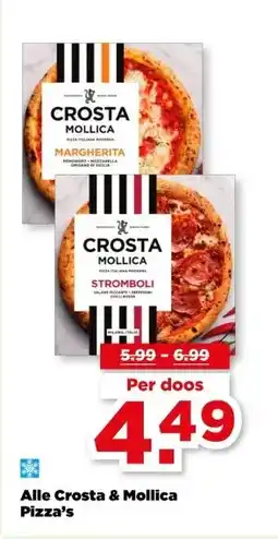 PLUS Alle Crosta & Mollica Pizza's aanbieding